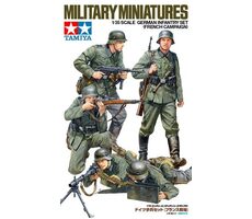 TAMIYA 35293 German Infantry Set (French Campaign) / měřítko 1:35 / 5 figurek