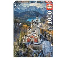 EDUCA Zámek Neuschwanstein ze vzduchu / 1000 dílků / od 14 let