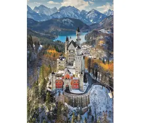 EDUCA Zámek Neuschwanstein ze vzduchu / 1000 dílků / od 14 let