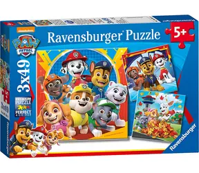 Ravensburger Tlapková patrola - 3 x 49 dílků / od 5 let