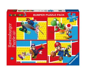 Ravensburger Super Mario - 4 x 100 dílků / od 6 let