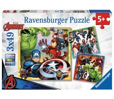 Ravensburger Avengers - 3 x 49 dílků / od 5 let