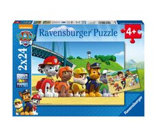 Ravensburger Tlapková Patrola: Stateční psi - 2 x 24 dílků / od 3 let
