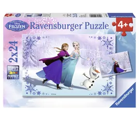 Ravensburger Ledové Království: Sestry navždy / 2 x 24 dílků / od 4 let