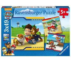 Ravensburger Tlapková patrola: Nejlepší přátelé - 3 x 49 dílků / od 5 let