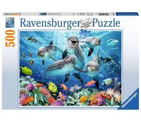Ravensburger Delfíni v korálovém útesu / 500 dílků / od 12 let