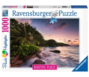 Ravensburger Ostrov Praslin - Seychely / 1000 dílků / od 14 let