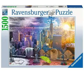 Ravensburger Roční období v New Yorku / 1500 dílků / od 12 let