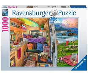 Ravensburger Pohled z karavanu / 1000 dílků / od 14 let