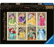 Ravensburger Disney Princezny: Art Nouveau / 1000 dílků / od 12 let