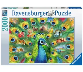 Ravensburger Země Pávů / 2000 dílků / od 14 let