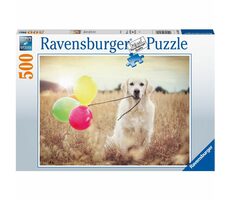 Ravensburger Pes a balónek / 500 dílků / od 14 let