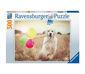 Ravensburger Pes a balónek / 500 dílků / od 14 let