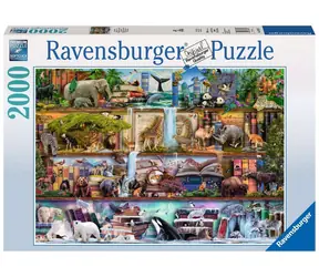 Ravensburger Zvířecí svět / 2000 dílků / od 12 let