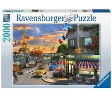 Ravensburger Paříž: Zapáda Slunce - 2000 dílků / od 12 let