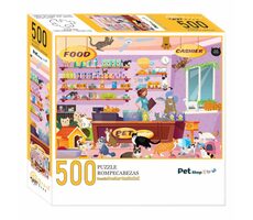 Brain Tree Puzzle Obchod s mazlíčky / 500 dílků / od 14 let
