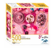 Brain Tree Puzzle Růžově prostřeno - 500 dílků / od 14 let