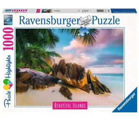 Ravensburger Nádherné ostrovy: Seychely / 1000 dílků / od 14 let