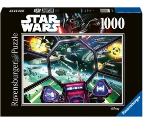 Ravensburger Star Wars: TIE Fighter z kokpitu / 1000 dílků / od 14 let