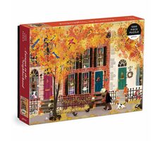 Galison Puzzle Podzim v sousedství / 1000 dílků / od 8 let