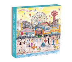 Galison Puzzle Léto v zabavním parku / 500 dílků / od 8 let