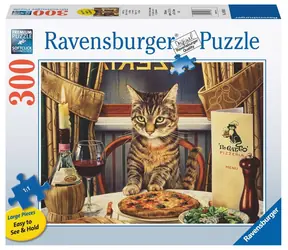 Ravensburger Kočika na večeři / 300 dílků / od 9 let