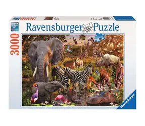 Ravensburger Africký svět zvířat - 3000 dílků / od 14 let