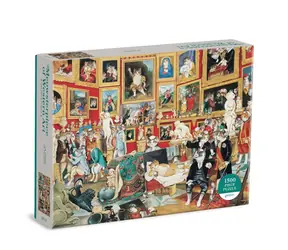 Galison Puzzle Tribuna Uffizi s kočkami / 1500 dílků / od 8 let