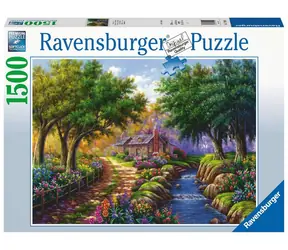 Ravensburger Chata u řeky / 1500 dílků / od 14 let