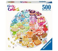 Ravensburger Barevné dezerty / 500 dílků / od 12 let