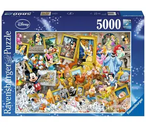 Ravensburger Disney: Portréty postaviček / 5000 dílků / od 12 let