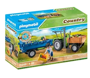 Playmobil® Country 71249 Traktor s přívěsem / Počet dílků: 42 / od 4 let