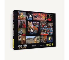Chronicle Books Puzzle Star Trek kočky / 1000 dílků / od 9 let