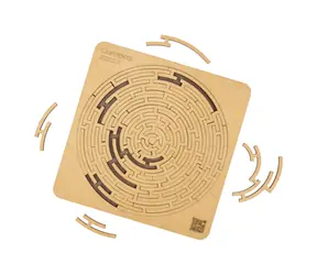 EscapeWelt Dřevěné puzzle Labyrint / Obtížnost: vysoká / od 14 let