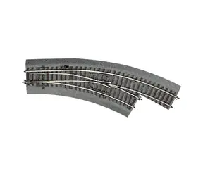 Roco 42557 Line - Výhybka BWR2/3 oblouková pravá s podložím / Měřítko: H0 (1:87) / Rádius: 419.6 & 358 mm / od 15 let