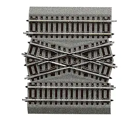 Roco 42598 Line - Křižovatka DGV15 propojovací s podložím / Měřítko: H0 (1:87) / Délka: 115 mm / od 15 let
