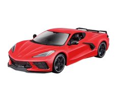 Maisto Chevrolet Corvette Stingray 2020 červená / 1:18 / od 3 let