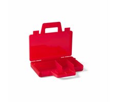 Room Copenhagen 40870001  sorting box to go červená / Kufřík přenosný / 190 x 160 x 35 mm