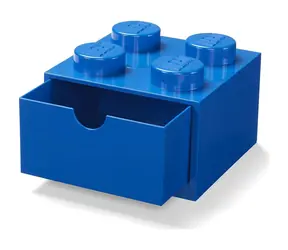 LEGO® Storage 40201731 stolní zásuvka modrá / 158 x 158 x 113 mm