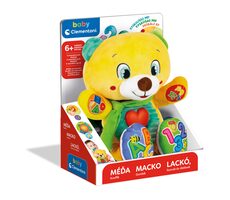 Clementoni Baby Interaktivní medvídek Lele se zvuky / od 1 roku