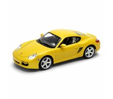 Welly Porsche Cayman S žlutá / 1:24 / od 8 let