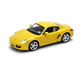 Welly Porsche Cayman S žlutá / 1:24 / od 8 let