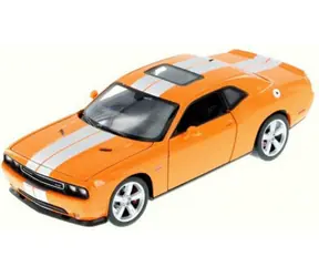 Welly Dodge Challenger SRT (2012) oranžová / 1:24 / od 8 let