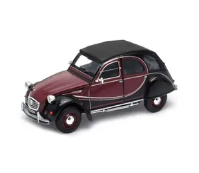 Welly Citroën 2CV 6 Charleston černá burgund / 1:24 / od 8 let