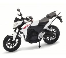 Welly Motocykl Honda CB500F bílá / 1:18 / od 3 let