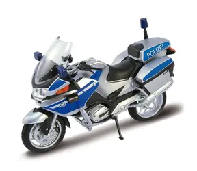 Welly Motocykl BMW R1200RT Police modrá / 1:18 / od 3 let