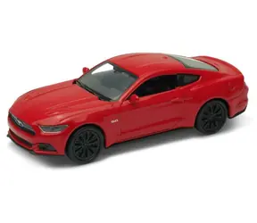 Welly Ford Mustang GT (2015) model červená / 1:34 / od 3 let