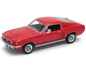 Welly Ford Mustang GT (1967) červená / 1:24 / od 8 let