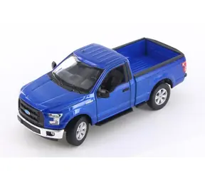 Welly - Ford F-150 Regular Cab (2015) modrá / 1:34 / od 3 let