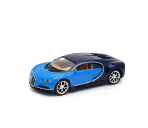 Welly Bugatti Chiron modrá / 1:34 / od 3 let